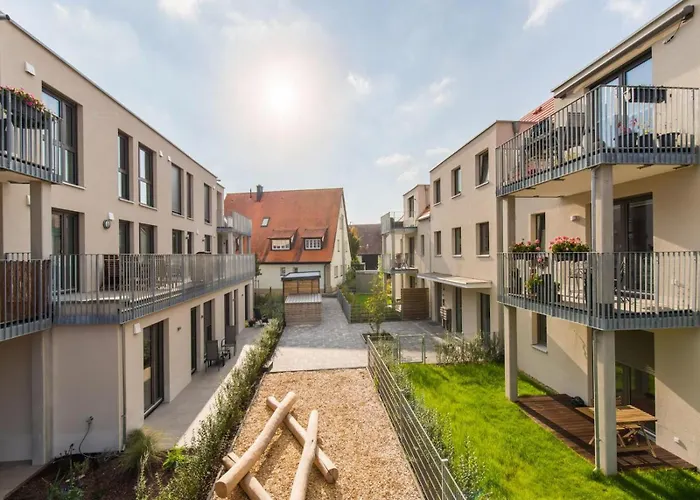 Апартаменты Univercity Fuer Bis Zu 4, Terrasse, Grill *