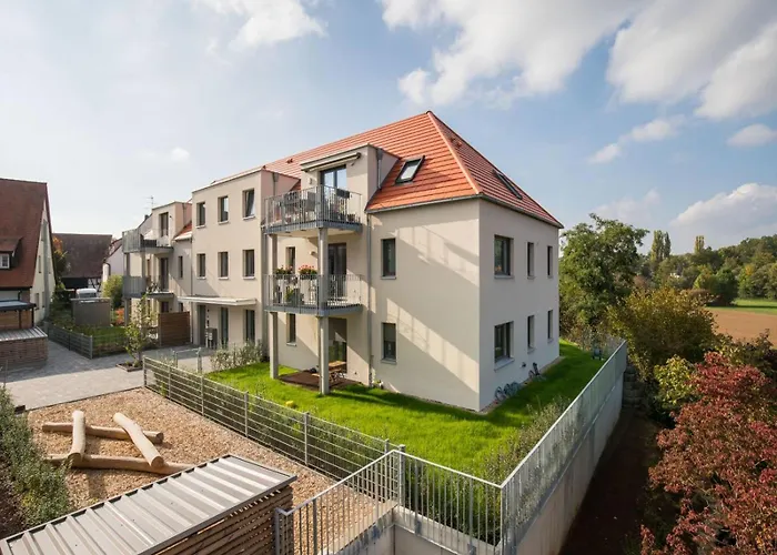 Univercity Fuer Bis Zu 4, Terrasse, Grill Эрланген